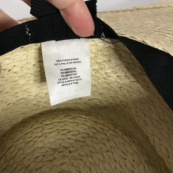 Auxiliary Hamptons Straw Hat - Picture 6 of 6